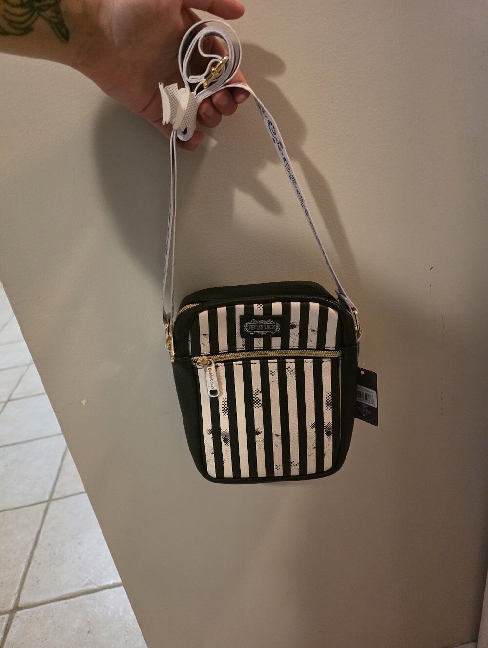Beetlejuice side bag